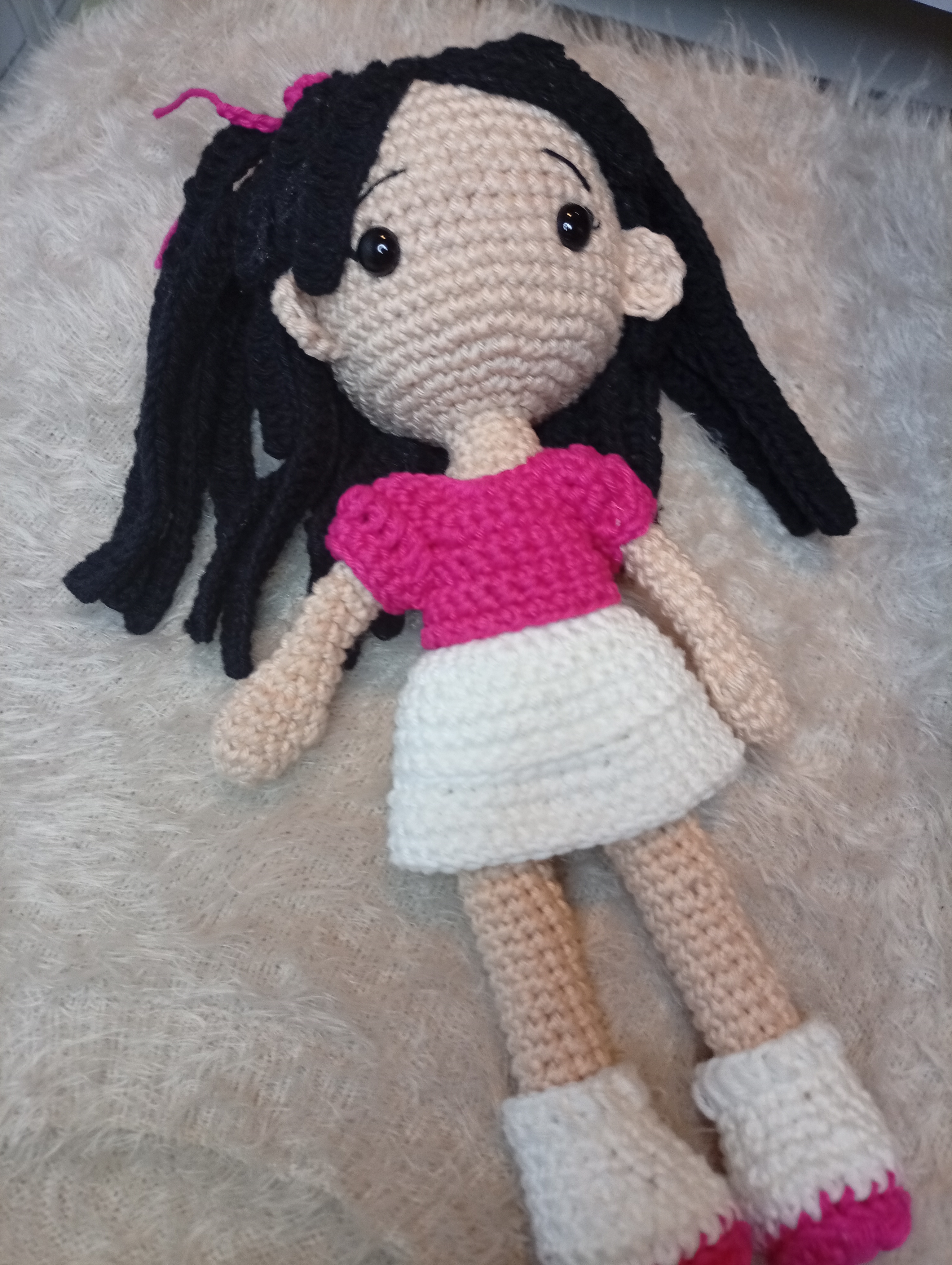 Boneca em Amigurumi